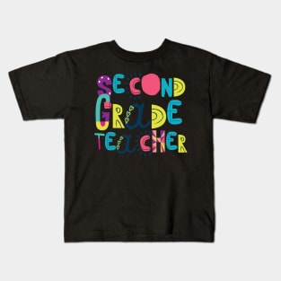 Cute 2nd Grade Teacher Gift Idea Back to School Kids T-Shirt